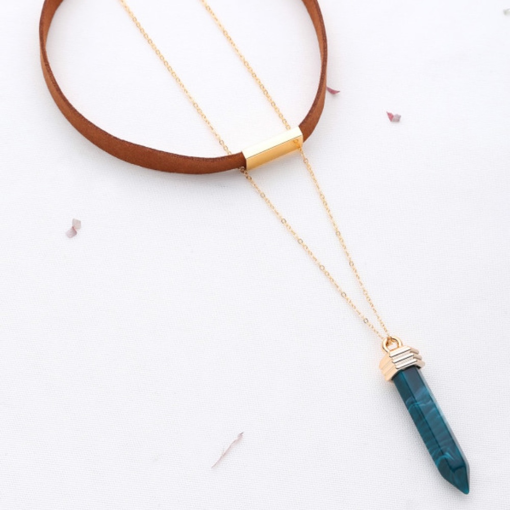 Choker x Pendant Necklace